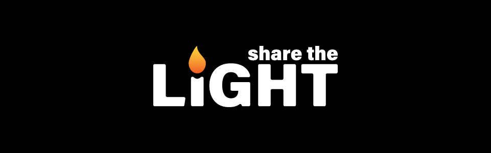 Share the Light header